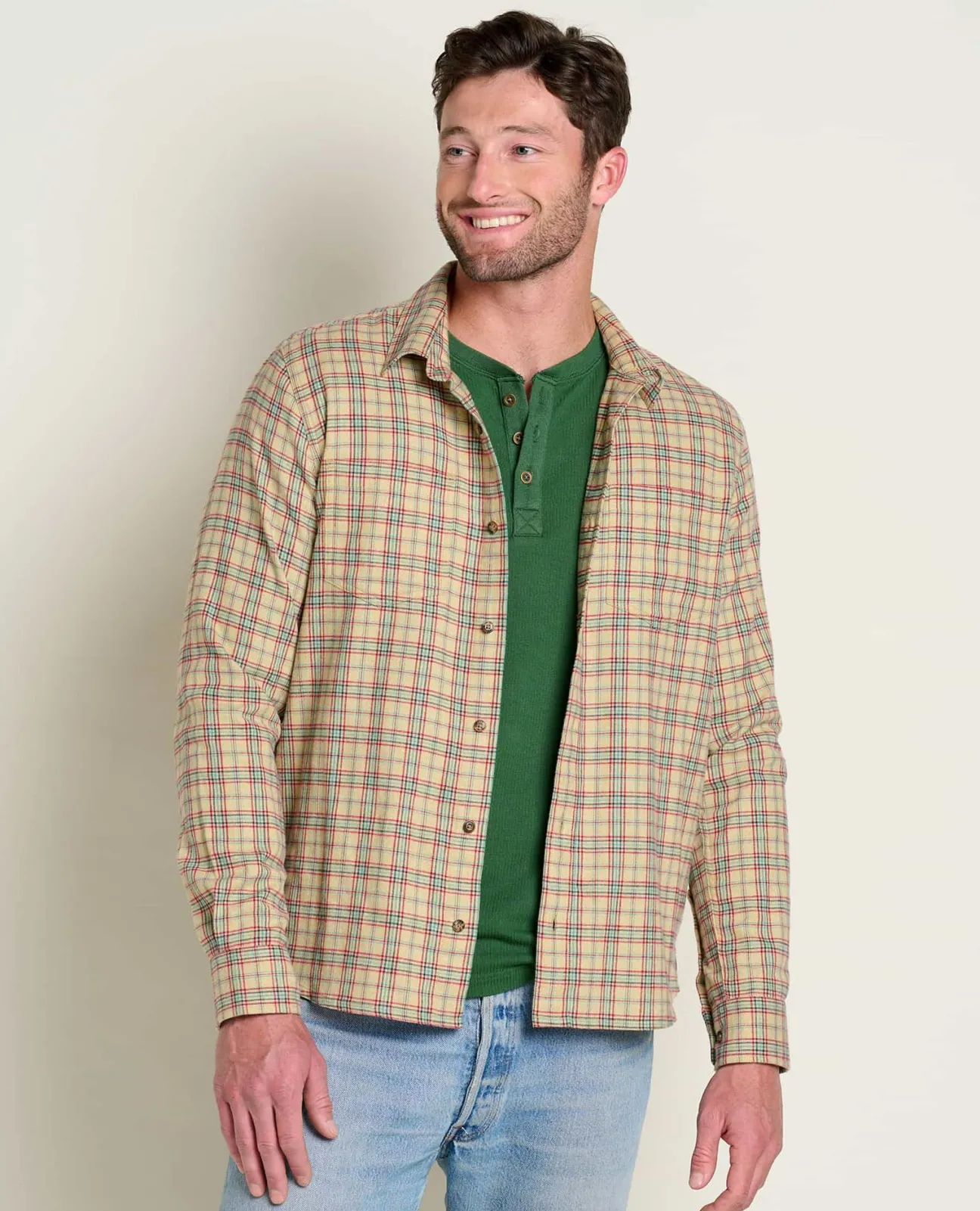 Men Toad&Co Flannels*Flannagan Long Sleeve Shirt