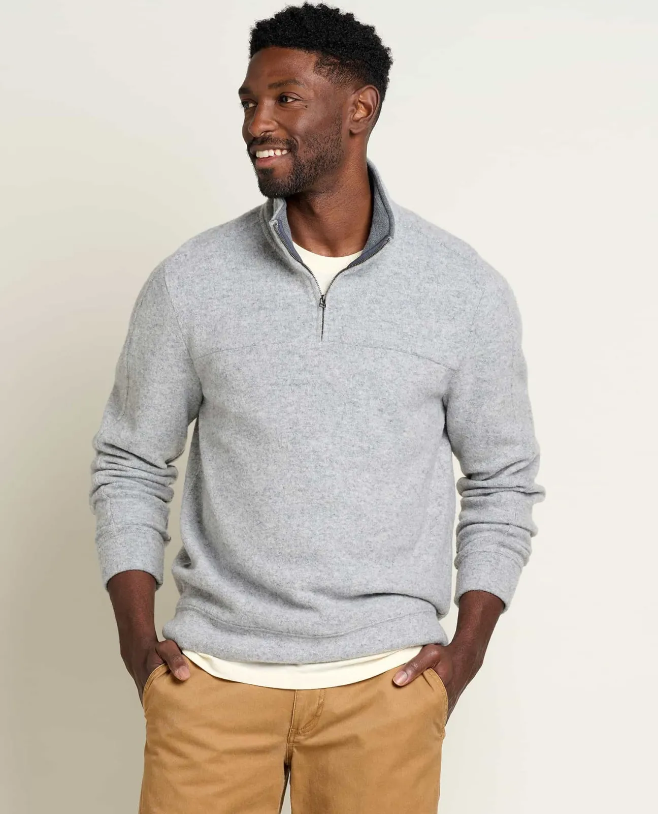 Men Toad&Co New Arrivals*Kennicott Quarter Zip Sweater