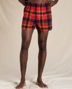Men Toad&Co Flannels*Men's Creekwater Boxer