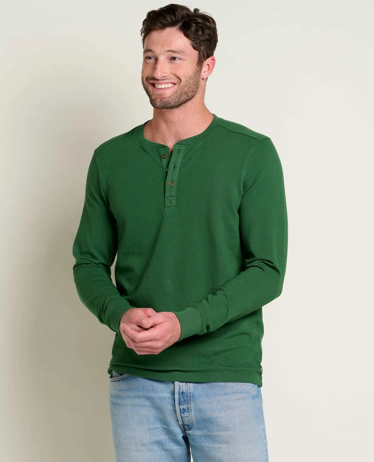 Men Toad&Co New Arrivals*Men's Ponderosa Long Sleeve Henley