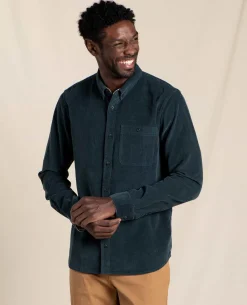 Men Toad&Co New Arrivals*Men's Scouter Cord Long Sleeve Shirt