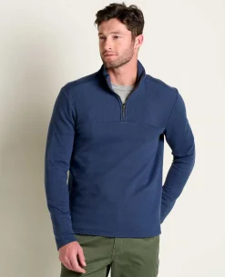 Men Toad&Co New Arrivals*Moonwake 1/4 Zip Pullover