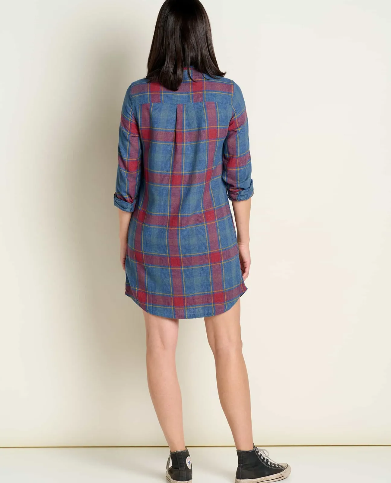 Women Toad&Co Flannels*Re-Form Flannel Shirtdress