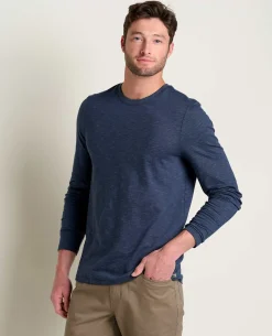 Men Toad&Co Loungewear & Sleep*Tempo Long Sleeve Crew